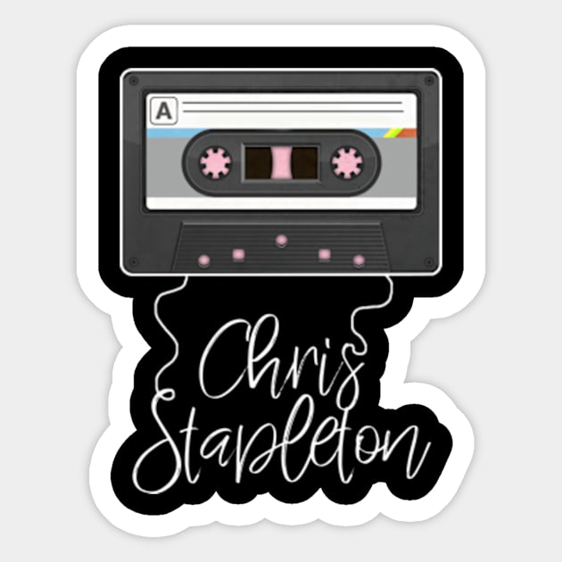 Love Music Stapleton Proud Name Awesome Cassette Sticker by BoazBerendse insect